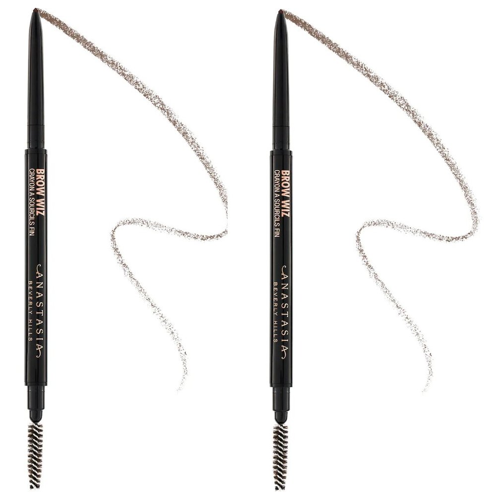 40% SALE 💛 2 Anastasia SOFT BROWN Brow Wiz Skinny Brow Pencil ✨ NEW IN BOXES
